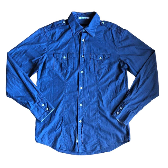 J.Ver Men's Cotton Linen Short Sleeve Shirts Casual Lightweight - Picture 1 of 3